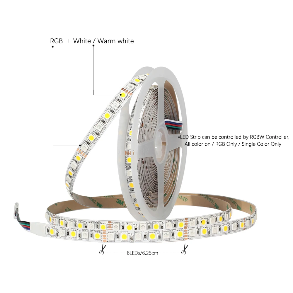 5 м DC12V Светодиодная лента 5050 SMD RGB, RGBW, RGBWW 96 Светодиодный/M белый, теплый белый 120 светодиодный/m 5050 светодиодный гибкий светильник IP20/IP65