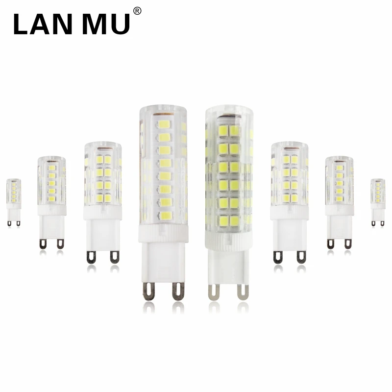 Светодиодный светильник G9 3 Вт 4 5 7 SMD2835 светодиодный 220 240 в лампочка люстра s