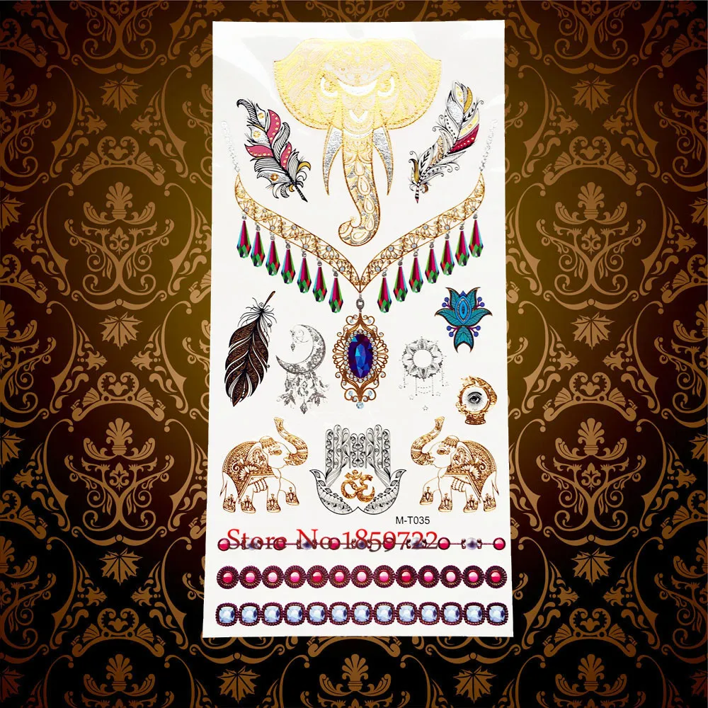 Новинка 1 шт. мужской женский боди-арт вспышка временная татуировка наклейка