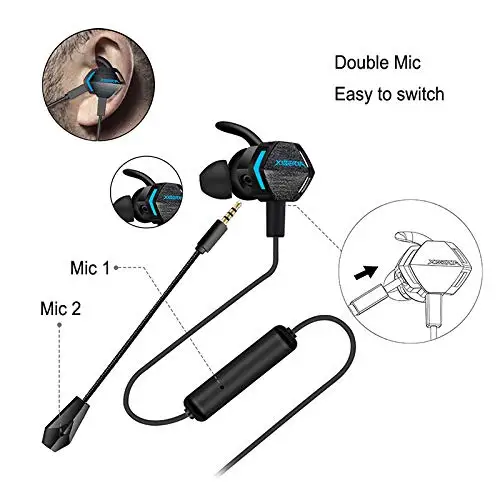 Xiberia MG 2 Pro Stereo Bass Игровые наушники со съемным шумоподавлением микрофоном 4D