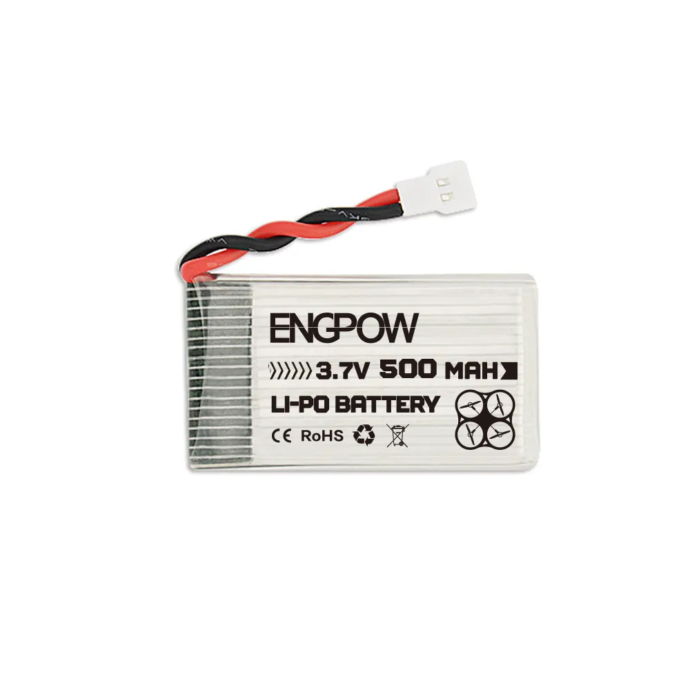 2 шт./5 шт.-3 7 в 500 мАч Lipo батарея для дрона Syma X5HW X5HC X5UW RC Квадрокоптер баланс зарядное