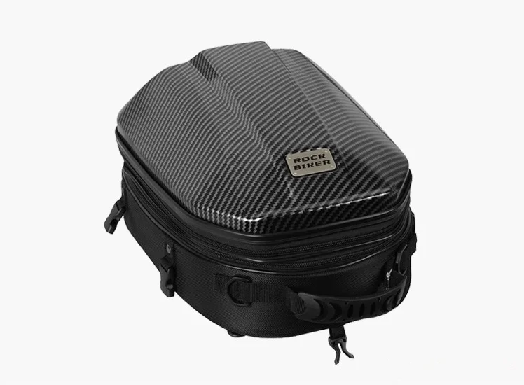ROCK BIKER Motorcycle Backpack Rear Seat Bag Waterproof Bags Black Motocross Off-Road Tank Motorbike Helmet 3 Colors |
