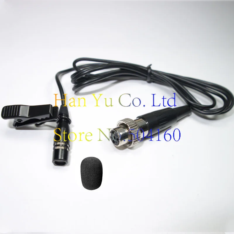 4 шт. Бесплатная доставка Pro Mini XLR Pin 4Pin TA4F микрофон с замком для беспроводной