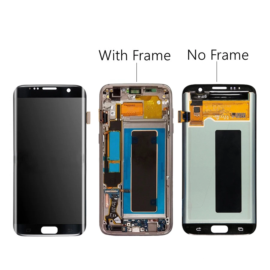AAA 5 'AMOLED дисплей для Samsung S7 Edge G935 G935F сменный сенсорный экран дигитайзер LCD|Экраны