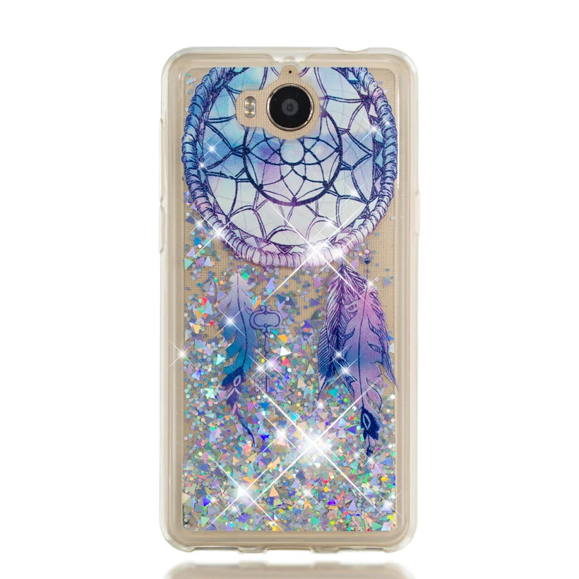Soaptree чехол для телефона для huawei Y6 Y5 Honor 6 Play Y5 III Y5 3 Nova Young 5,0 дюймов Блестящий жидкий Мягкий ТПУ чехол