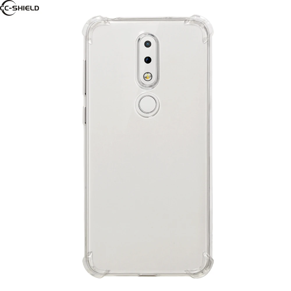 Soft Cover for Nokia 6.1 Plus Ultra thin Clear Transparent TPU Silicone Case X6 TA-1099 TA-1103 TA-1116 Phone |
