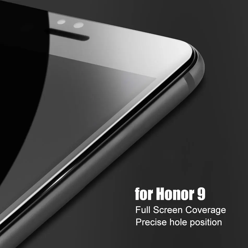 Полноэкранная защитная пленка на стекло для Huawei Honor 9 Lite с защитой от царапин
