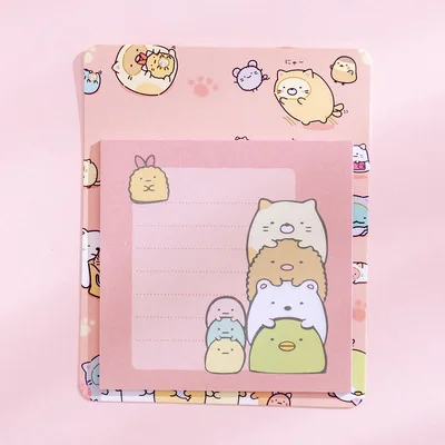 Kawaii Сумико гураши липкие Примечания школьная Памятка коврик милые канцелярские принадлежности планировщик студента DIY N Times блокнот Papeleria Escolar - Цвет: 2
