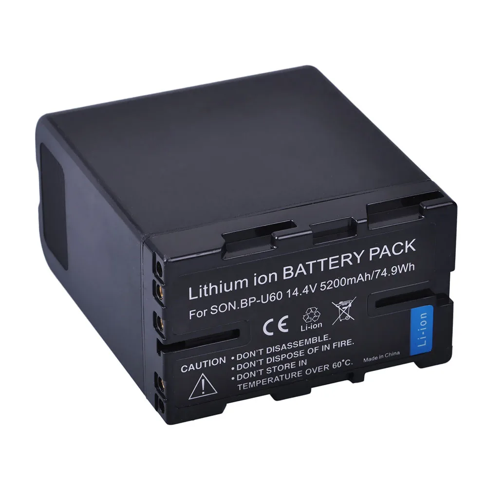 Аккумуляторная батарея Batmax 5200 мАч для видеокамер Sony PMW 300 EX1 EX1R EX3 EX3R EX280|Цифровые