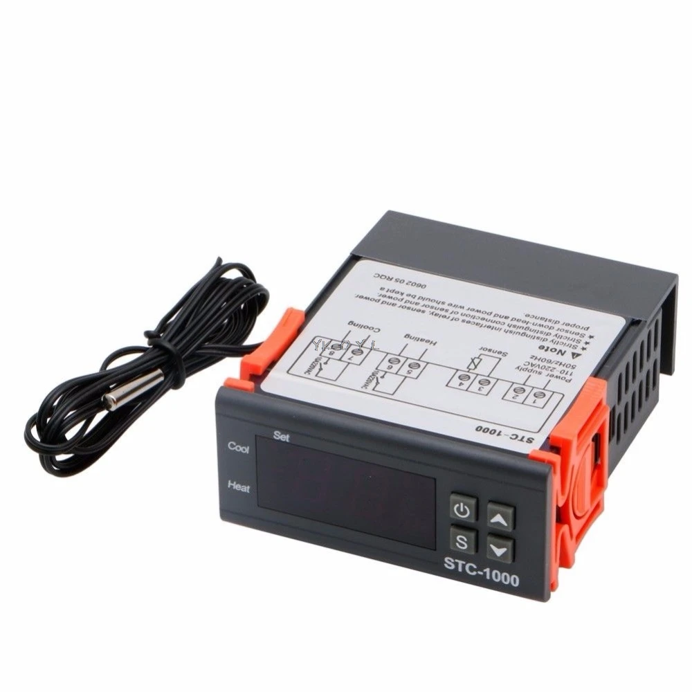 

Цифровой регулятор температуры STC1000, 110 В, 220 В