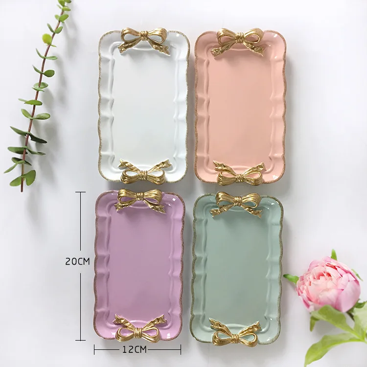 Деревянный поднос для макарони ручной работы прямоугольник инструменты торта