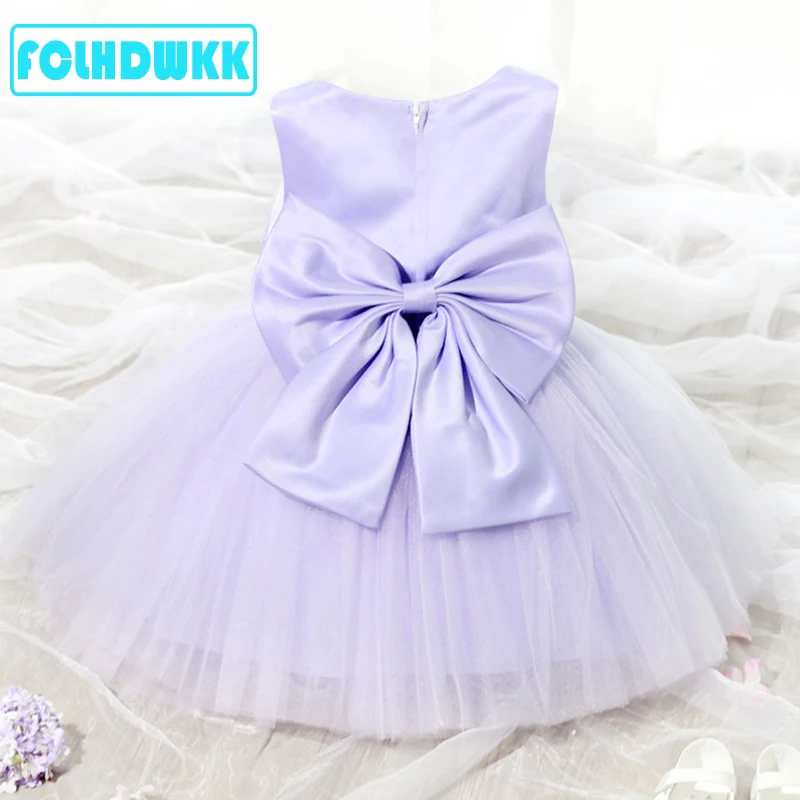 

Flower Girls Dresses 2018 Summer New Brand Princess Girl Clothes Bowknot Sleeveless Party Dress Girls Clothes For 80-150cm Kid