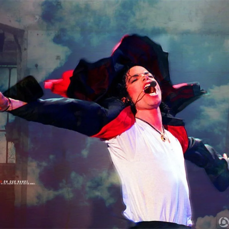 Классическая МД Майкл Джексон классическая одежда двойная рубашка Deck для