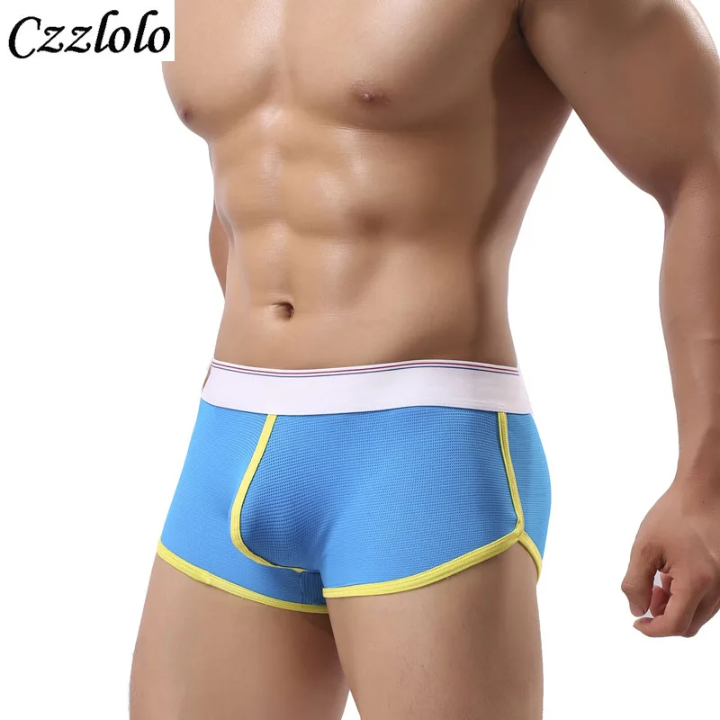 Czzlolo мужские боксеры Мужские дышащие мягкие шорты Homme Cuecas Masculina модное нейлоновое