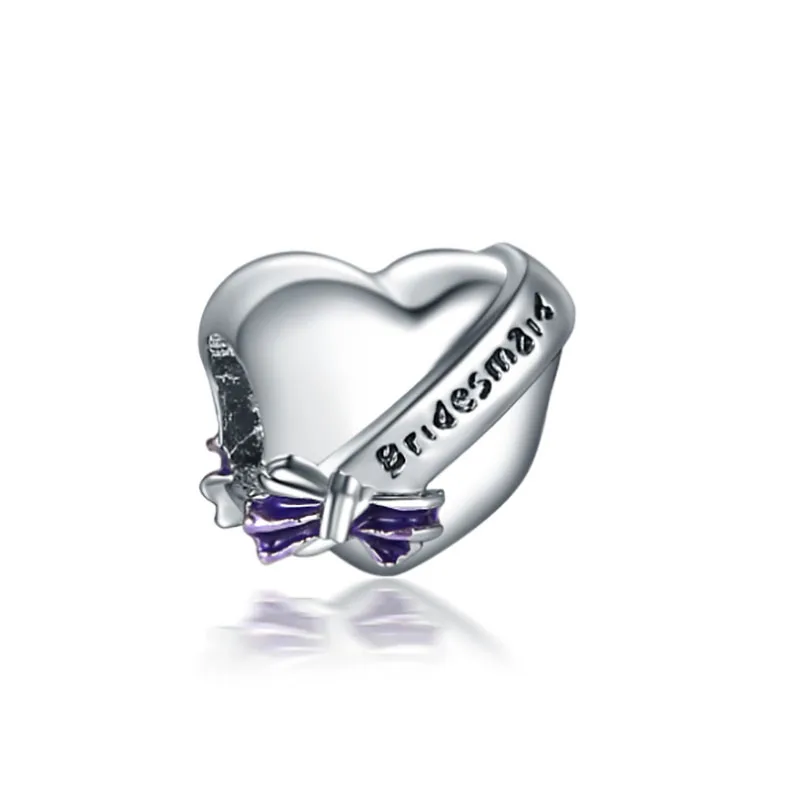 Подходят для Pandora Charms Plata клипсы оригинальный браслет Изготовление ювелирных