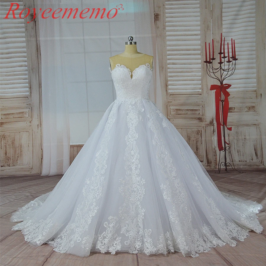 2019 hot sale skin color tulle top special lace design Wedding Dress factory made wholesale price wedding gown custom dress | Свадьбы и