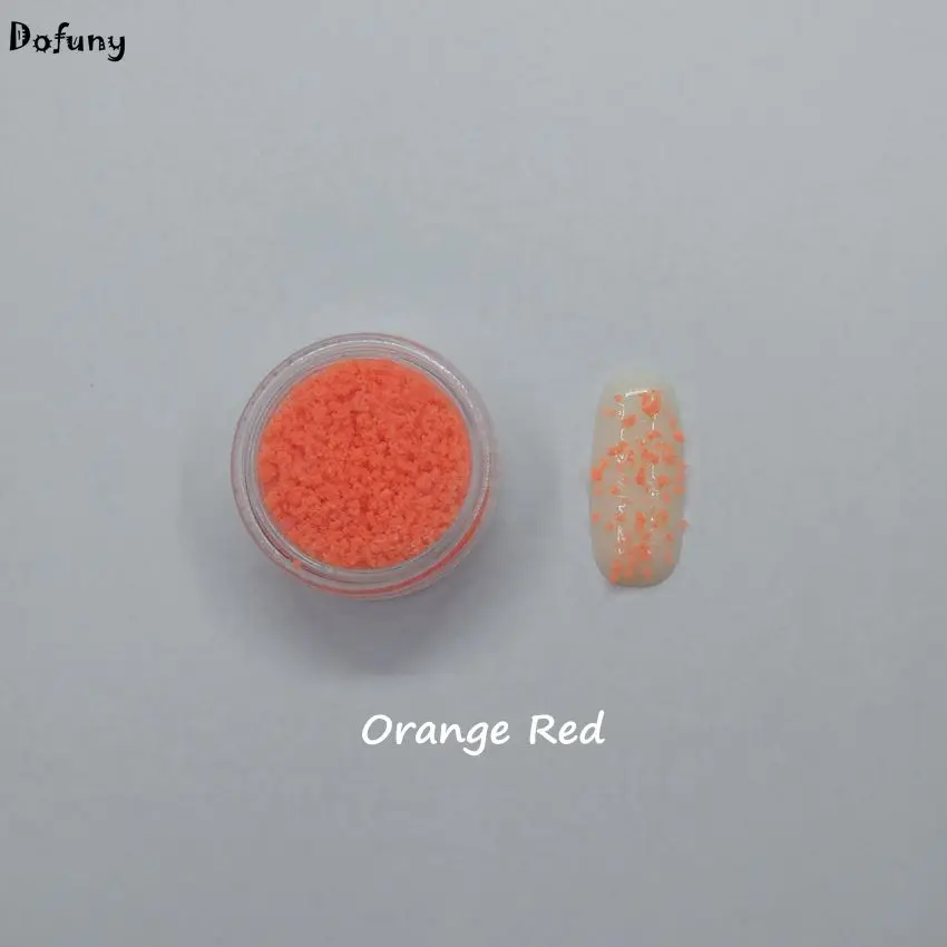 Флуоресцентный ноготь художественное украшение светящийся песок яркое