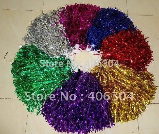Fadeless Pompom Cheering помпон с металлическим помпоном, 80 г(5 см ширина полосы) бальный костюм