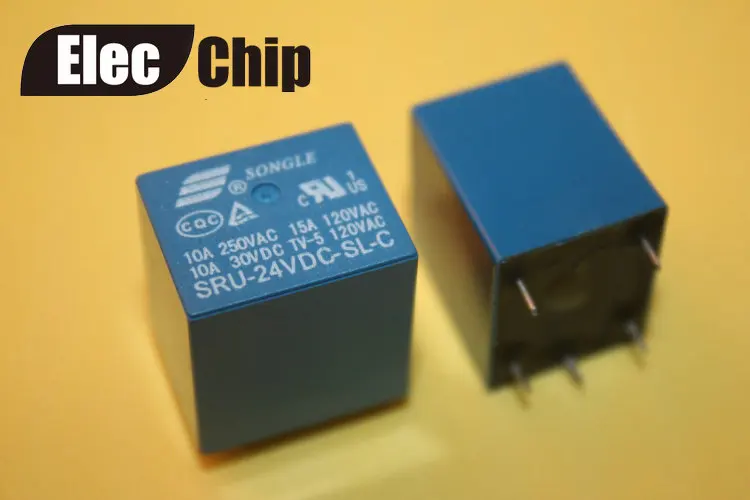 5 шт. реле питания SRU-05VDC-SL-C SRU-12VDC-SL-C 5В 12В 24В T70 10A 5PIN | Обустройство дома