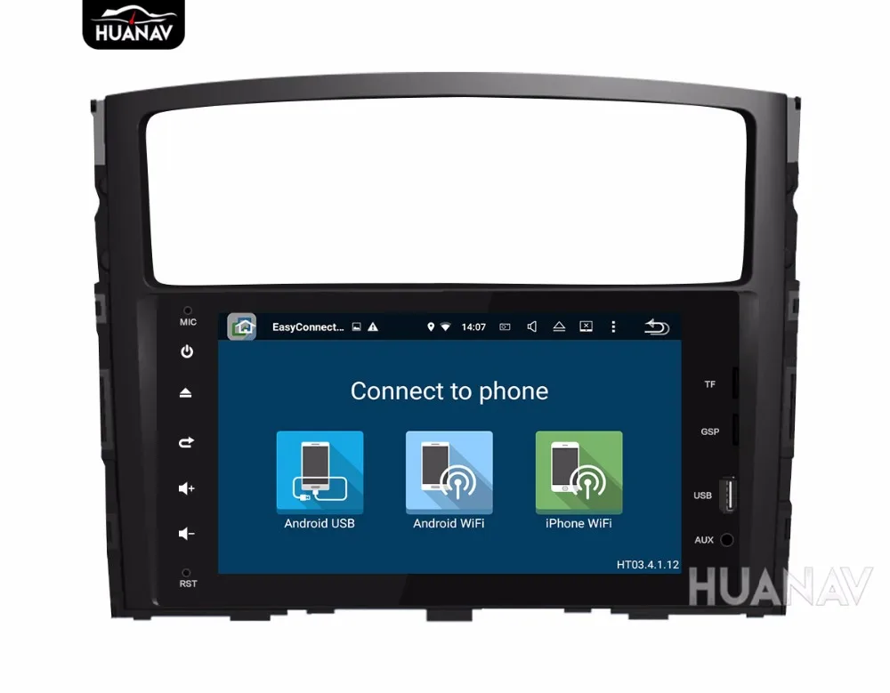 Автомобильный DVD плеер с GPS навигацией для MITSUBISHI PAJERO V97 V93 Shogun Montero 2006 + 8 &quotMIRROK Link