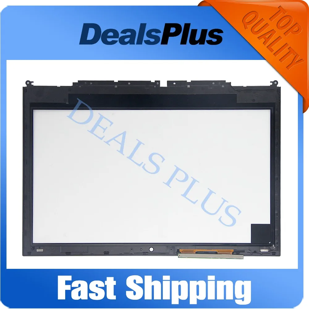 Сменный дигитайзер сенсорного экрана с рамкой для Toshiba Satellite радиус E45W C4200X C Series 14