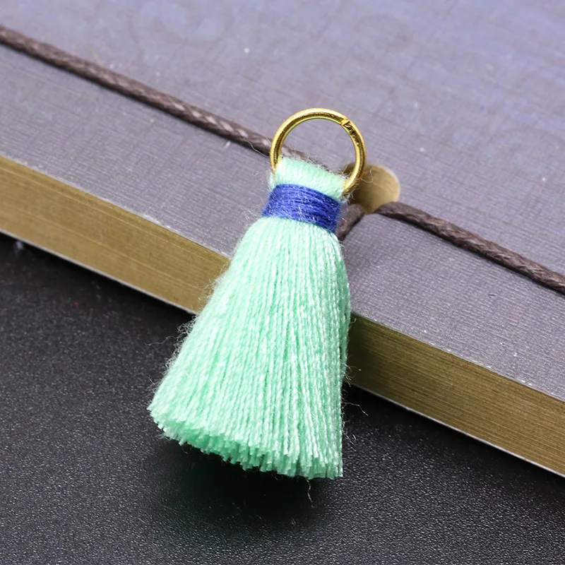 Small Mini Tassels 10pcs/lot for Garments 18 colors 15CM Artificial Tassel DIY Home Decoration 2019 New Arrival |