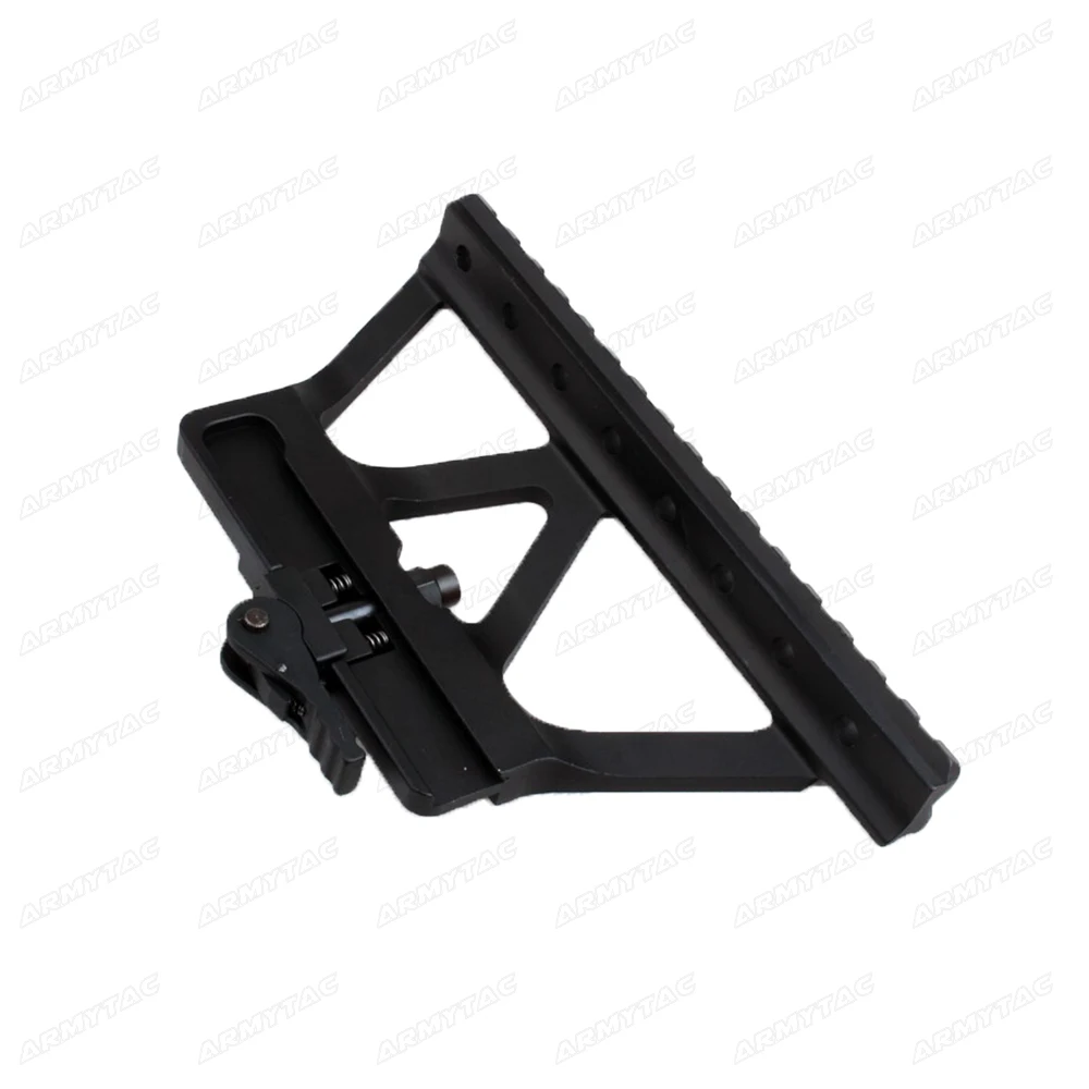 ArmyTac Quick Detach AK Gun Rail Scope Mount Base Picatinny боковая рейка для AK 47 AK 74 черный загар