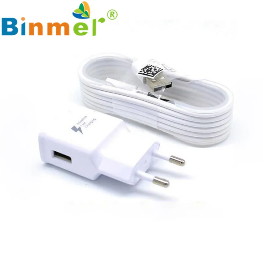 Абсолютно новое 100% оригинальное 5V2A Micro USB EU Адаптивное быстрое зарядное