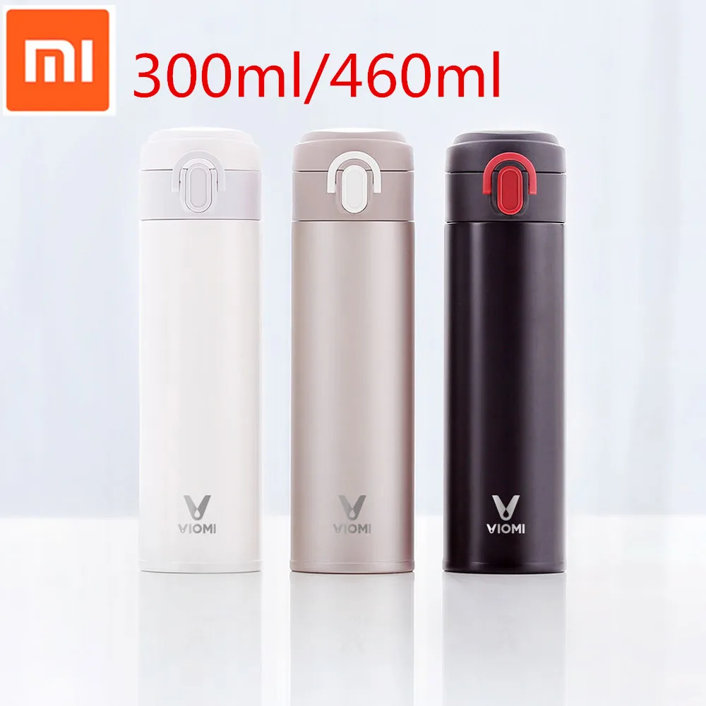 Оригинальный Xiaomi Mijia VIOMI термос чашки нержавеющая сталь вакуум 24 часа колбы