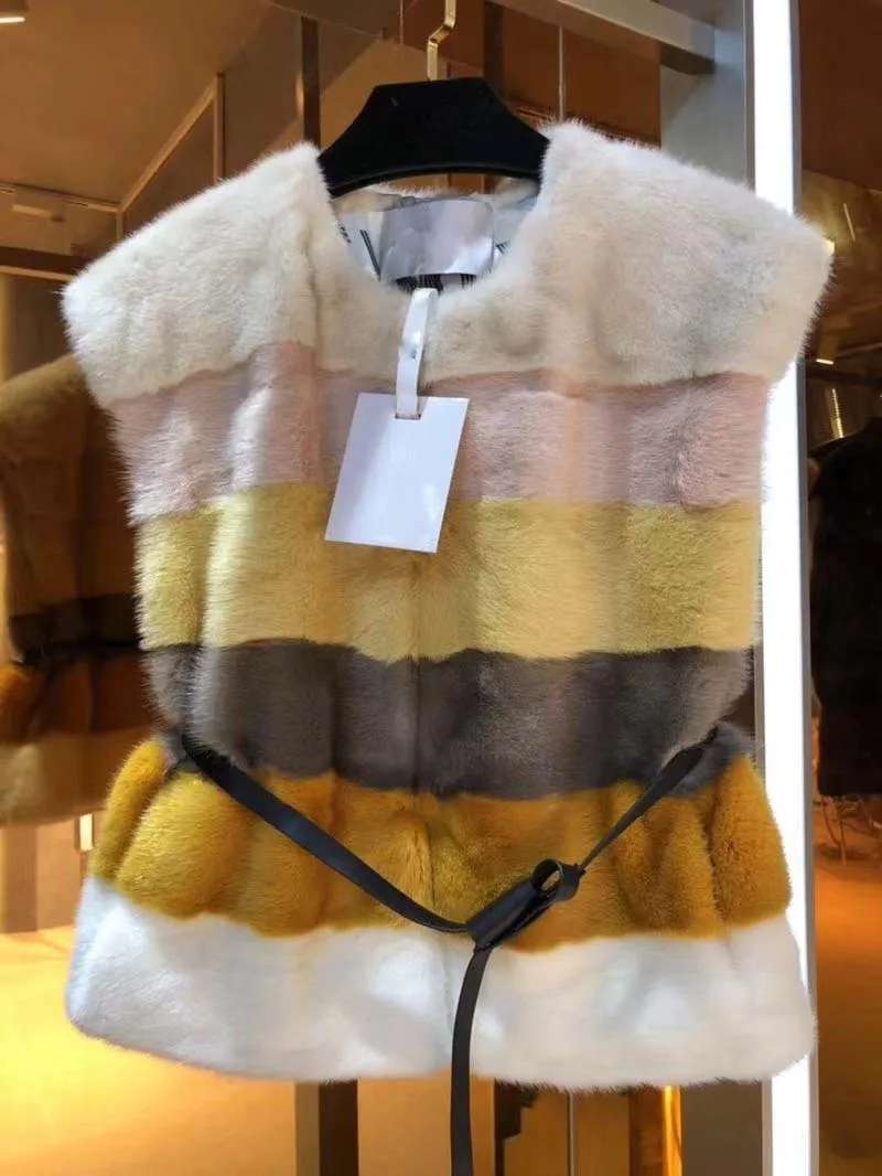 Chaquetas mujer invierno, куртка без рукавов, простая модная меховая женская жилетка, потрясающие цвета, женский жилет vadim