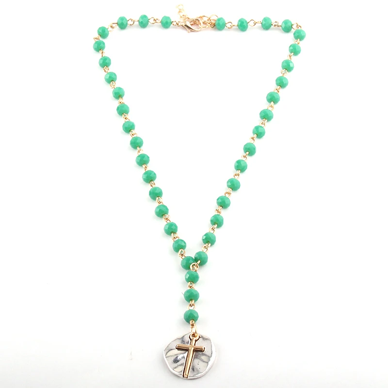 MOODPC модные богемные ювелирные изделия 6 мм стеклянные хрустальные бусины