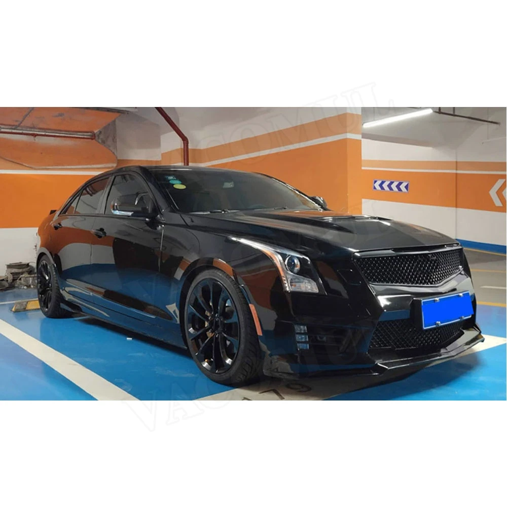 Передний бампер гоночная сетка грили Крышка для Cadillac ATS 2014 2017 V стиль