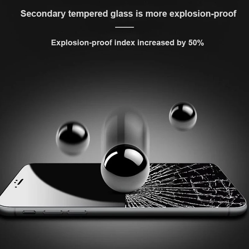 9D 9H protective on the for iphone 6 glass screen protector tempered se 7 8 x xr | Мобильные телефоны и аксессуары