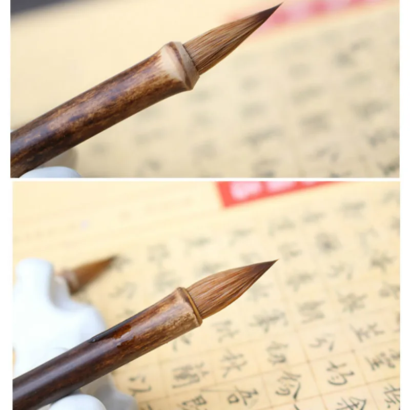 Ручка с интервалом для древней курицы волосы Weasel китайская искусственная