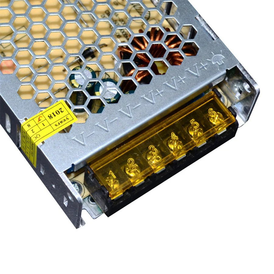 AC190 240V ультра тонкий светодиодный Питание DC12V 5V 24V 60W 150W 200W 300W 400W Светодиодный