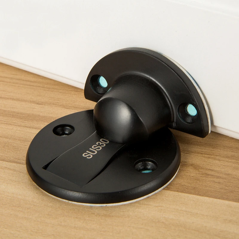 Магнит двери останавливается Стикеры Нержавеющая сталь дверной стоппер