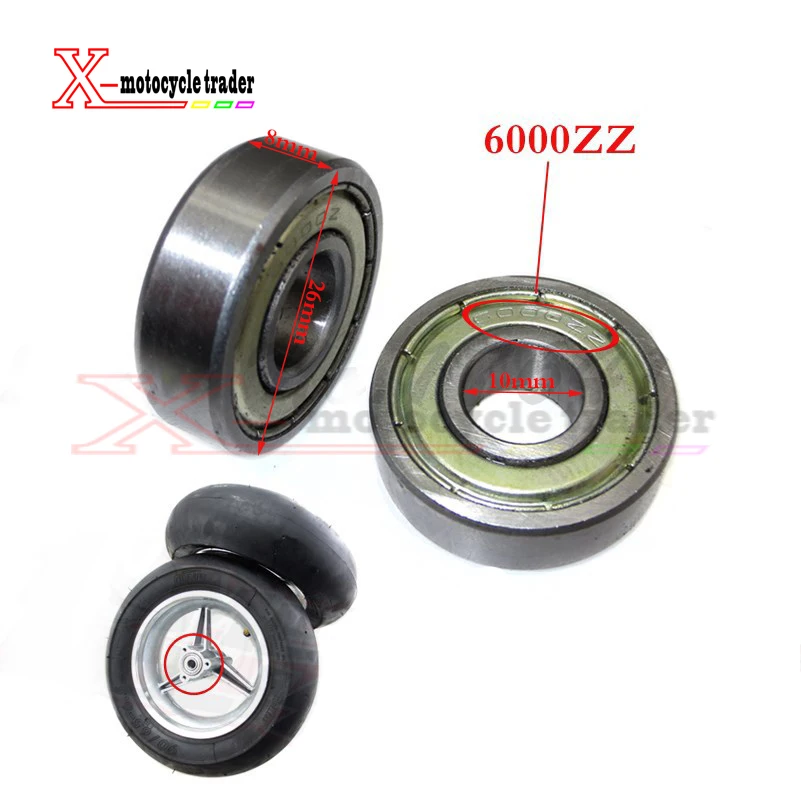 4 шт./лот оптовая продажа Миниатюрные шарикоподшипники с глубоким желобом