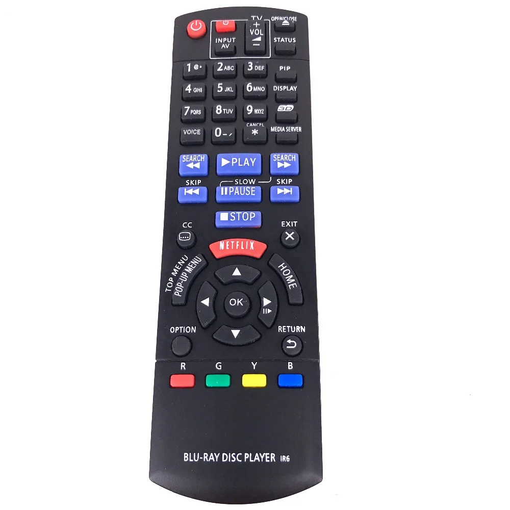 (4 шт./лот) Новый пульт дистанционного управления для Panasonic IR6 BD/TV Blu Ray player|remote