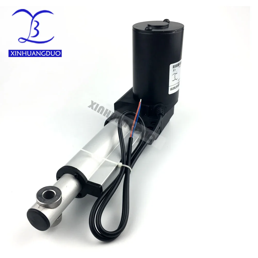 Buy 12V/24V 350mm 14inch Heavy duty electric linear actuator thrust 5000N/500KG/1100LBS tv lift Customized stroke on