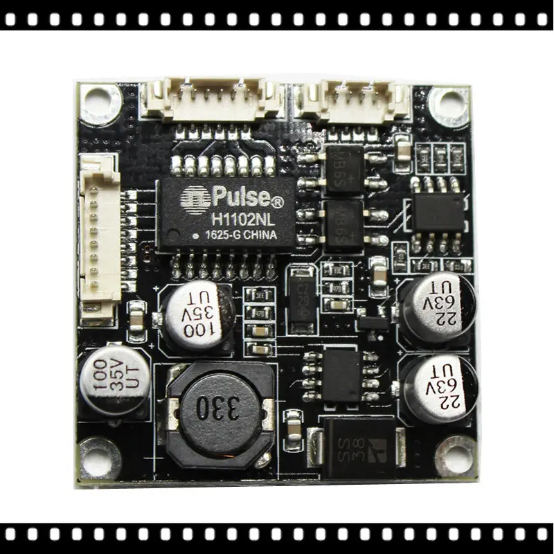 48 в PoE плата модуля pcb для безопасности CCTV сети ip камер мощность через Ethernet 12 В 1A
