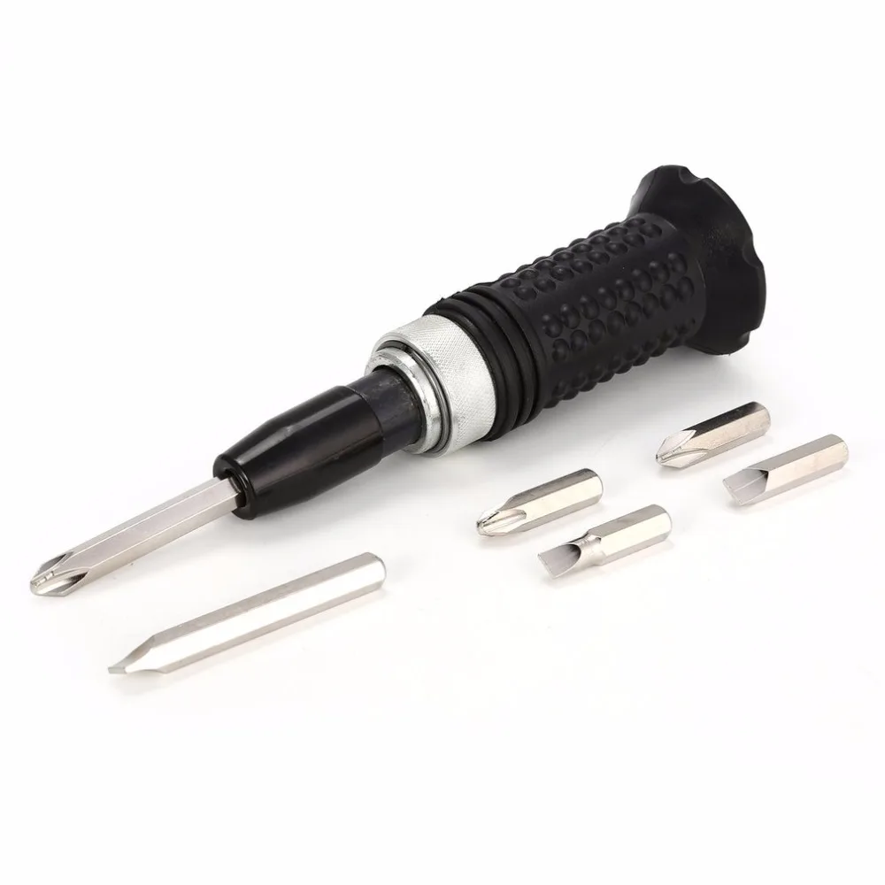 SHE.K 7pc Screwdriver Set Phillips Slotted Bit Cr-V Steel Screw Driver Car Machine Repairing Hand Tool Kit High Torque | Инструменты