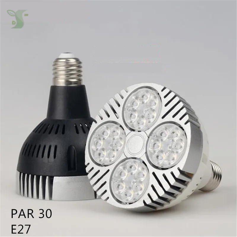 

1pcs 48W floodlight + 30pcs/lot LED bulb 35W PAR30 spot light E27 interface AC85-277V warm white/ white/ cold white