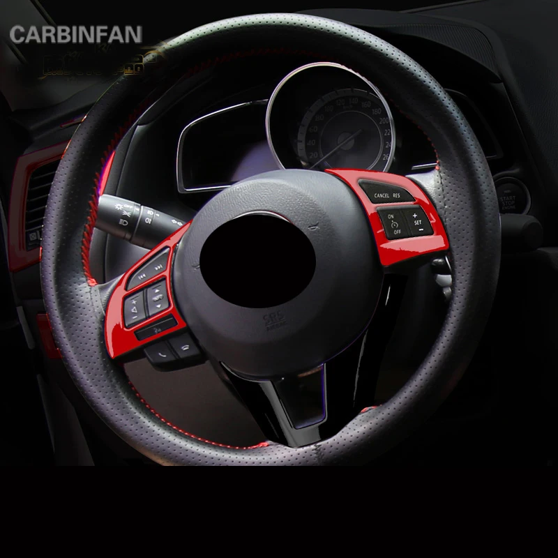 Для Mazda 3 M3 Axela 2014 2015 2016 аксессуары для интерьера декоративная рамка на руль