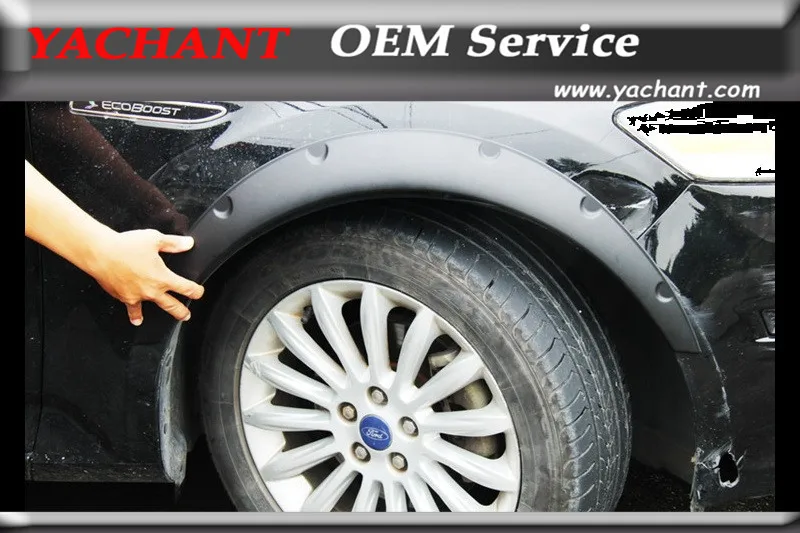 Автомобильный Стайлинг ABS универсальное крыло Арка колеса вспышки 2 шт 780/320/45 мм