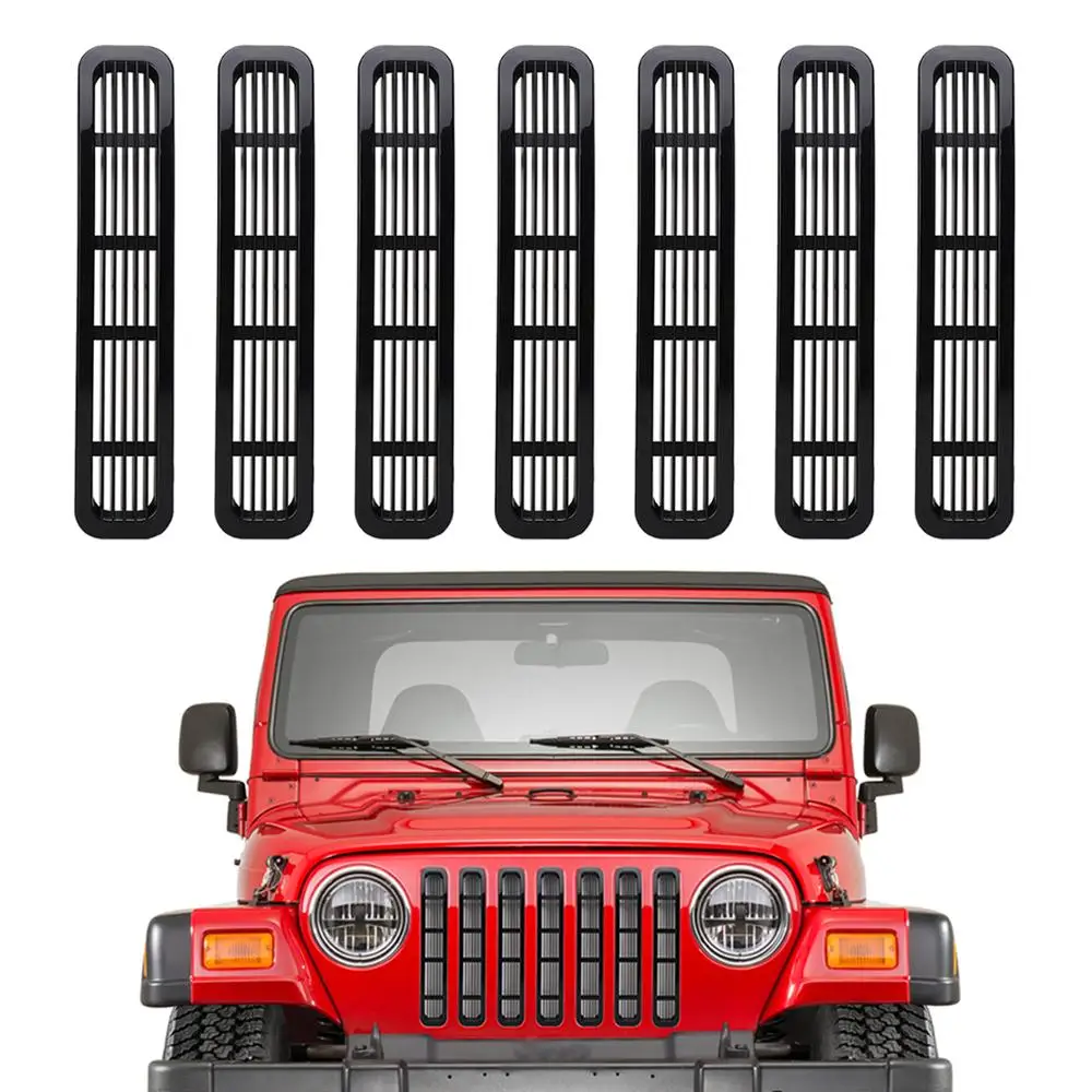 Наружные детали для автомобиля передняя вентиляционная решетка Jeep Wrangler TJ 1996 2006