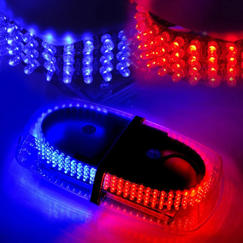 36W 240LED Автомобильные светодиодные водонепроницаемые магниты стробоскоп