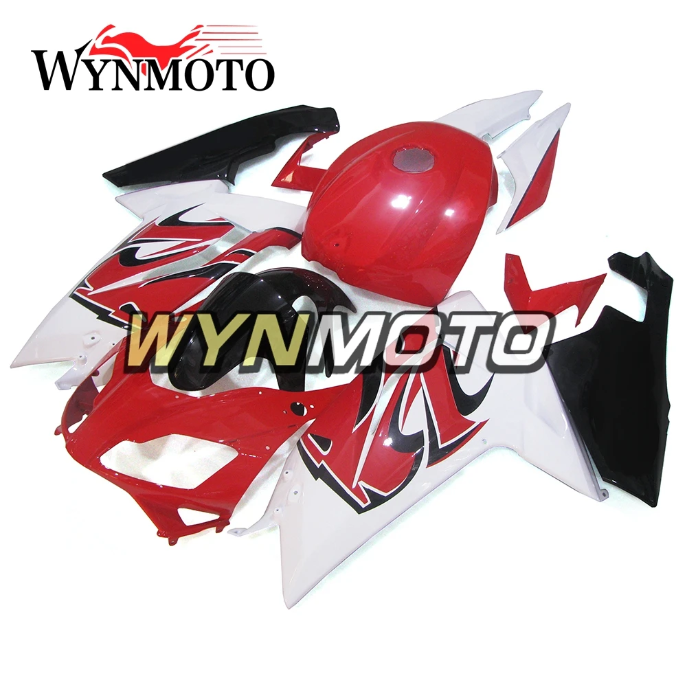 

Полный обтекатель для Aprilia RS125 2006-2011 впрыск АБС пластмасса 2007 2008 2009 2010, обтекатель кузова мотоцикла красного и белого цвета