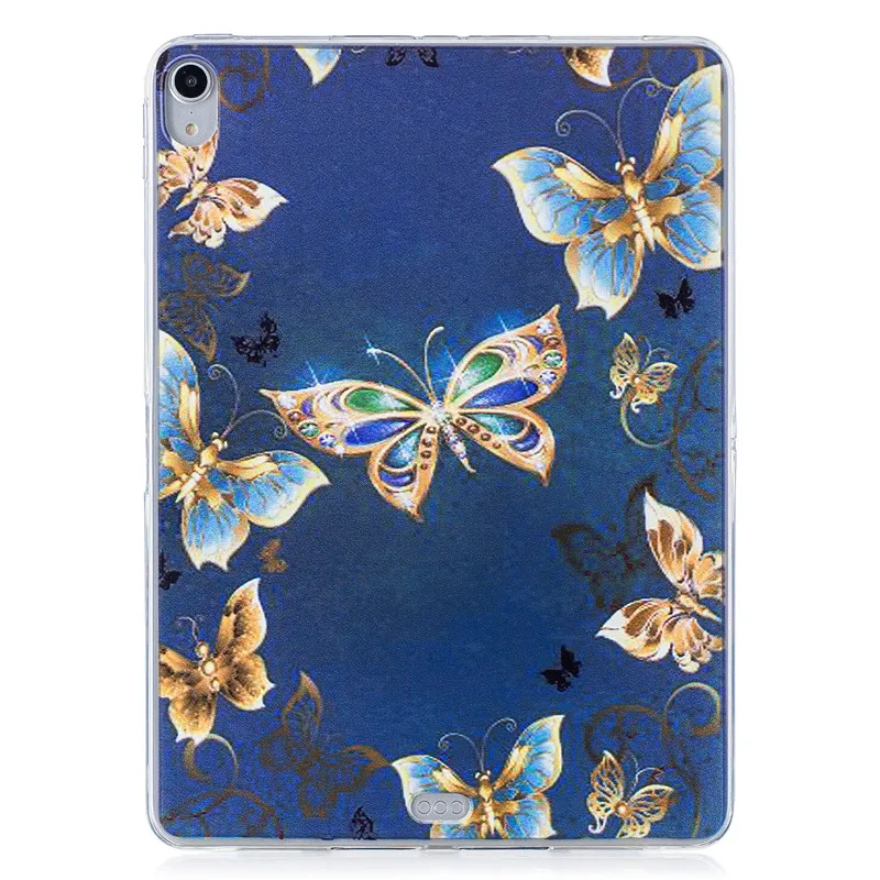 Роскошный чехол для Apple iPad Pro 11 2018 мягкий силиконовый из ТПУ защитный ультратонкий