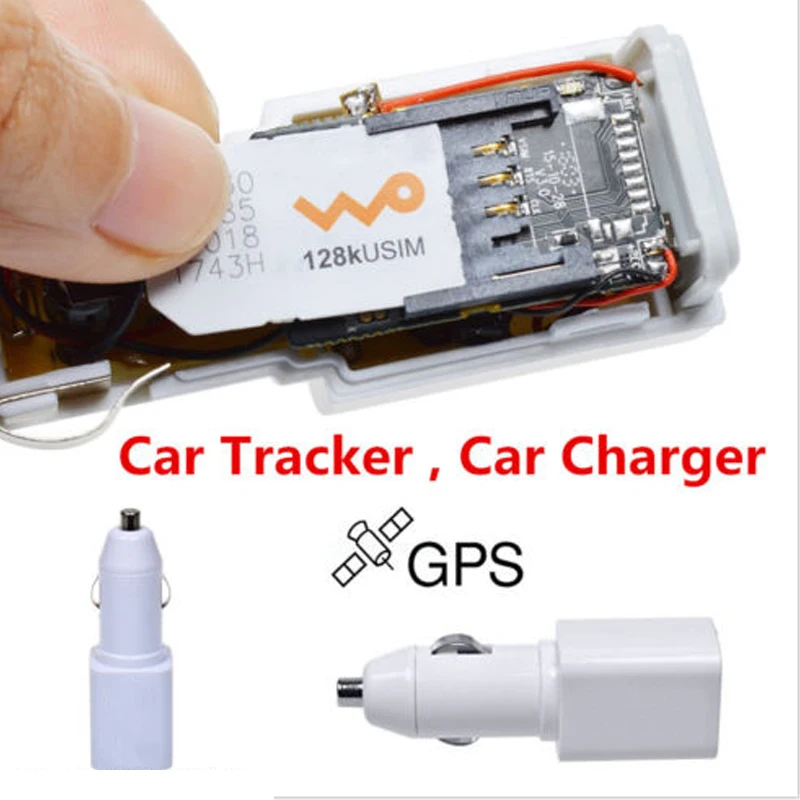 APRICOTCAR мини gps трекер в реальном времени GSM GPRS слежение за автомобилем Автомобильное оборудование USB Автомобильное зарядное устройство Путешествия Портативный позиционер