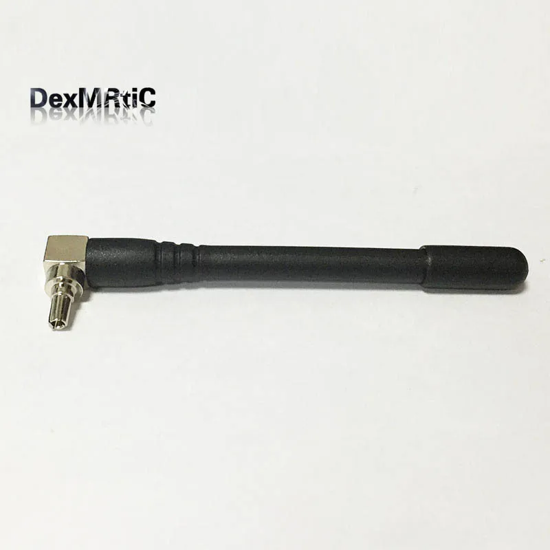 2 шт./лот 3G антенна 3dbi Усиление CRC9 разъем правый угол резиновая для USB модема E160 E1762